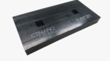 Placa desenvolvida com nanomaterial pelo CTNano/UFMG