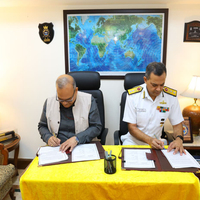 Ministry of Defence and Ministry of Culture sign MoU for Stitched Ship Project INSV Kaundinya