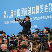 (CIIE) CHINA-SHANGHAI-8TH CIIE-OPENING (CN)