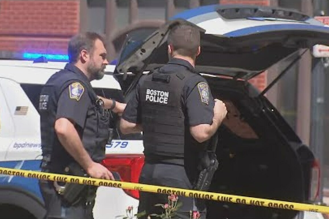 Suspect grabs Boston officers gun, shoots self near Mass General Hospital