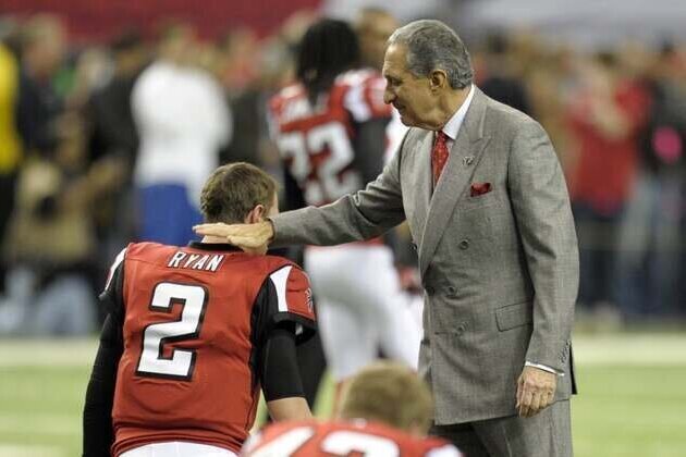 Arthur Blank shakes up Falcons' org structure; Matt Ryan could be in picture