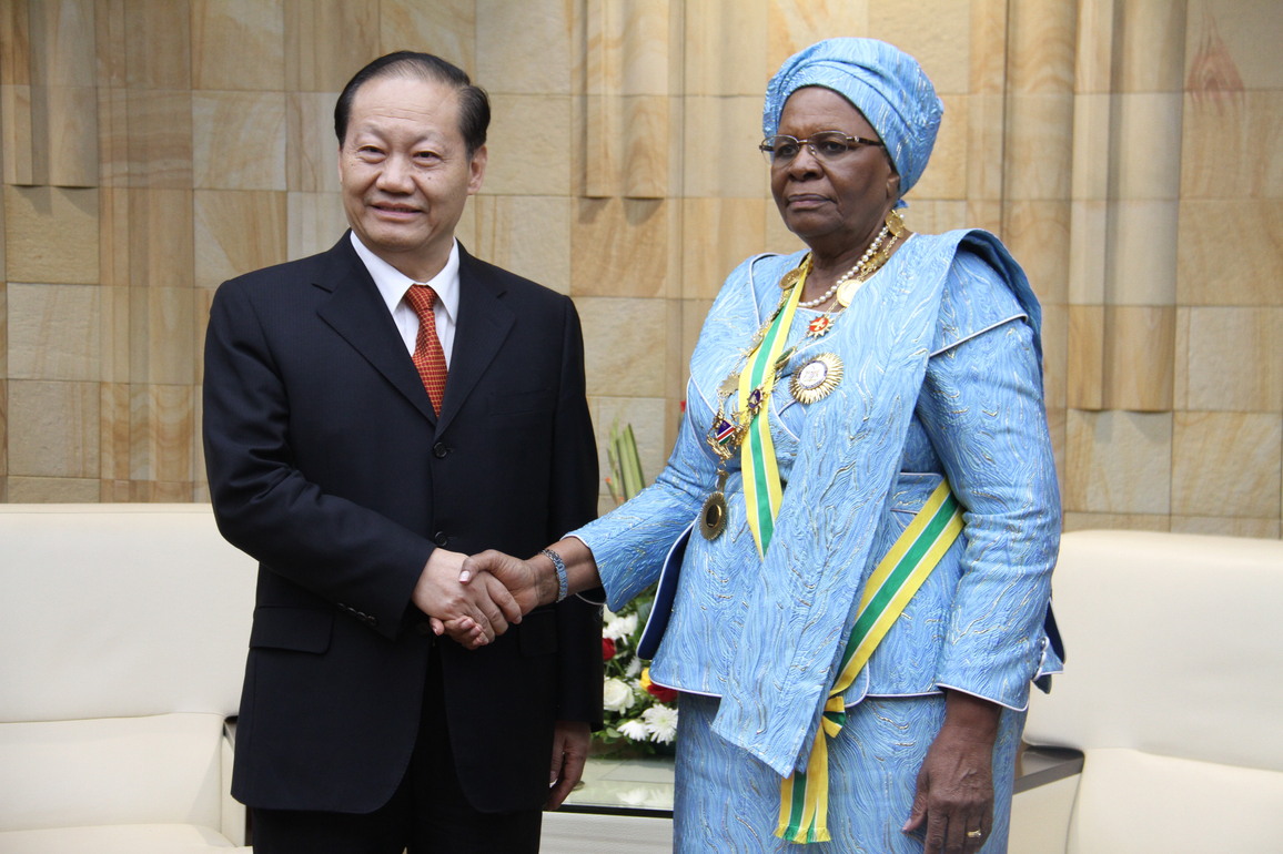NAMIBIA-WINDHOEK-CHINA-SPECIAL ENVOY-NAMIBIAN PRESIDENT-INAUGURATION