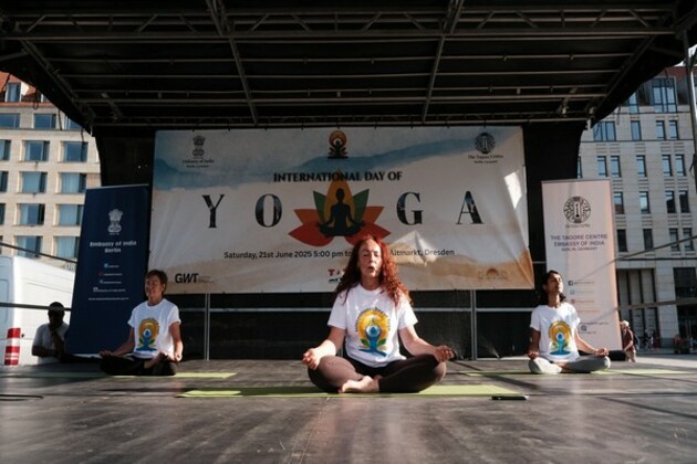 Indian Embassy in Germany celebrates International Day of Yoga