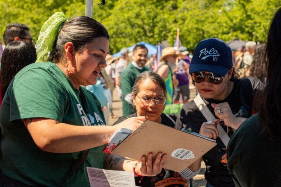 Calling for an end to hunger for OR immigrants this May Day  