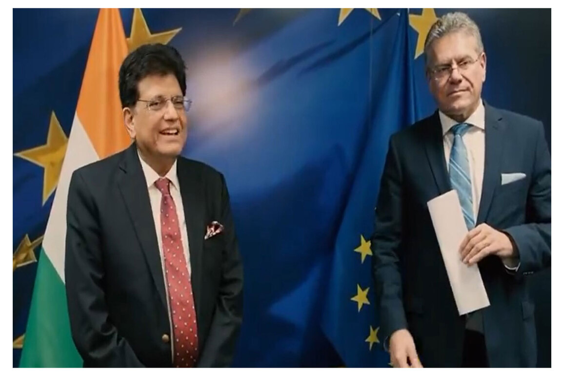 Piyush Goyal holds "intense but very productive" talks with EU Commissioner on India-EU FTA, concludes visit to Brussels