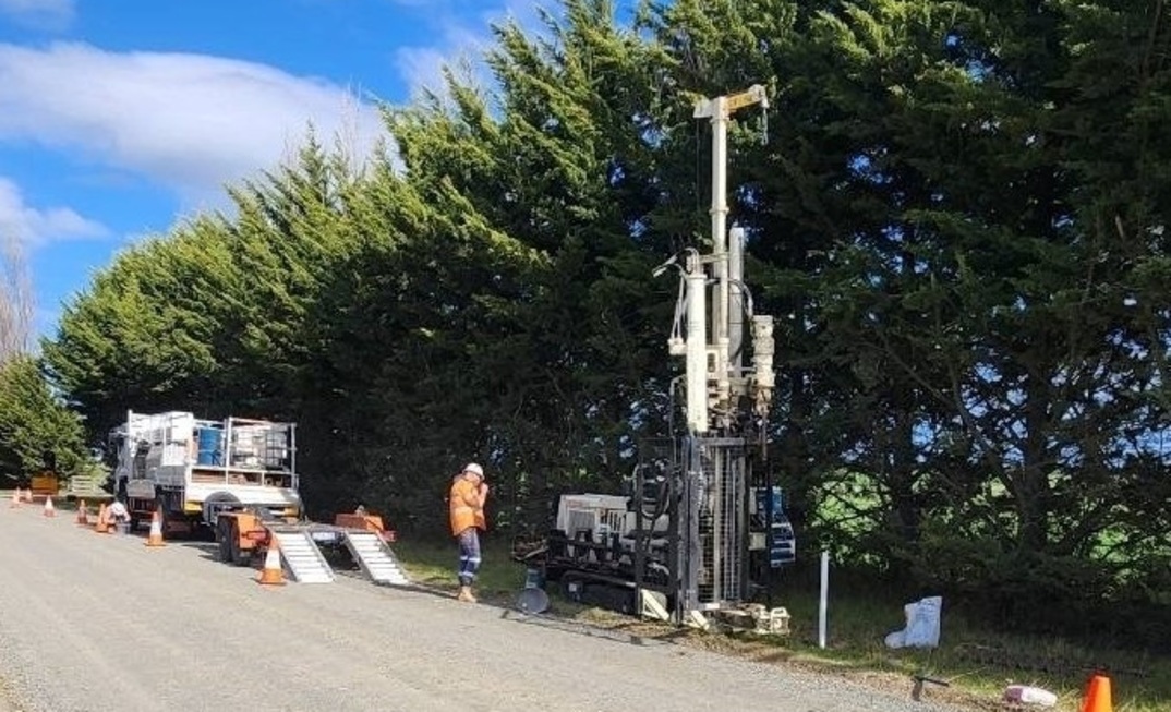 Investigative works underway for the Ballarto Road Pump Station and the Ballarto Road Rising Sewer Main projects in the Adelaide suburb of Clyde