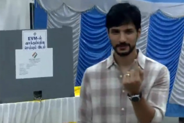 Tamil Nadu polls: Actor Gautham Ram Karthik casts vote in Chennai