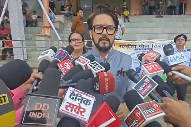 Anurag Thakur pays tribute to Major Dhyan Chand on National Sports Day, says India aims to boost medal tally across sports