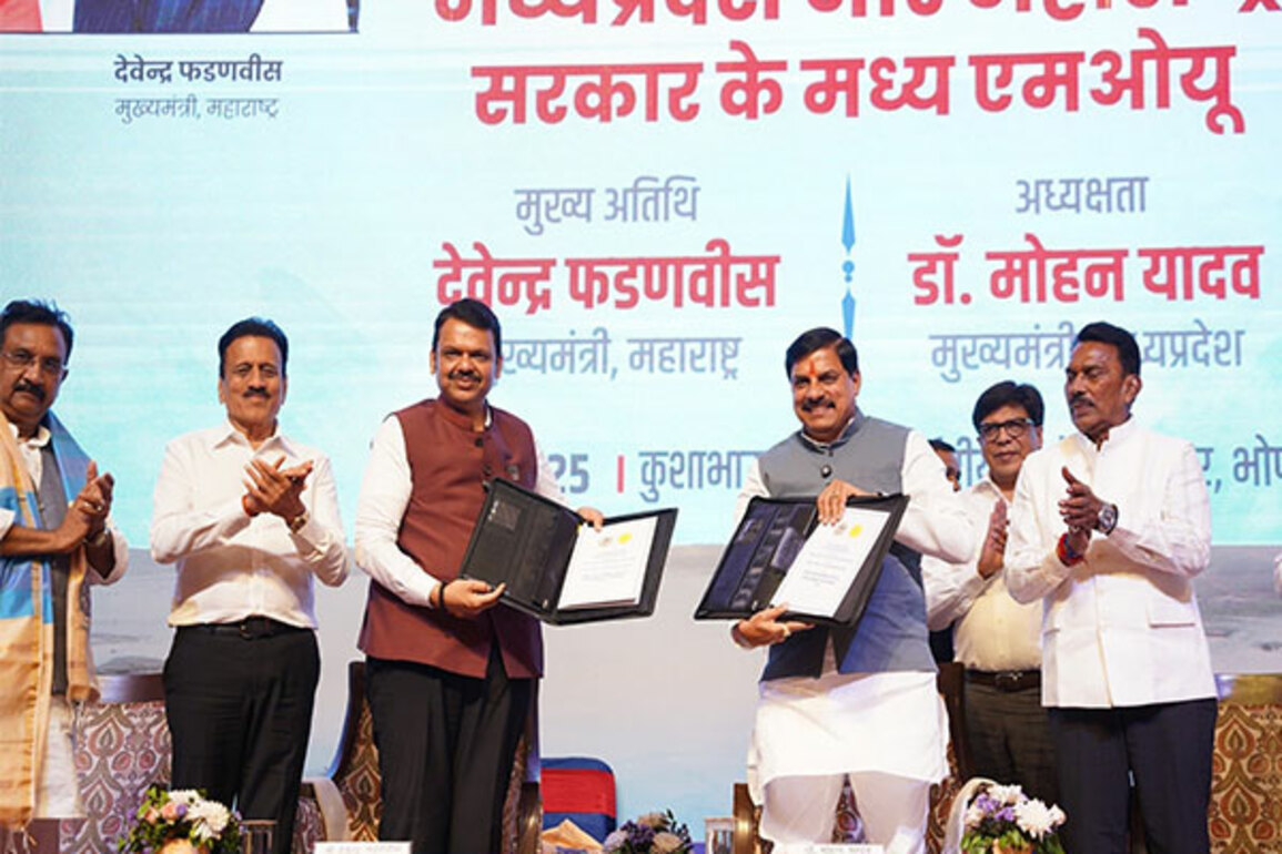 Madhya Pradesh, Maharashtra exchange MoU for 'Tapti Basin Mega Recharge Project'