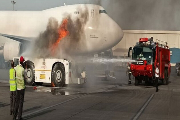 Air India ground handler's bus catches fire at Delhi Airport; No passengers injured, no property damage