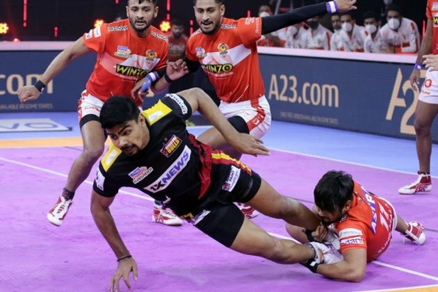 PKL: Pawan Sehrawat shines as Bengaluru Bulls overcome Gujarat Giants