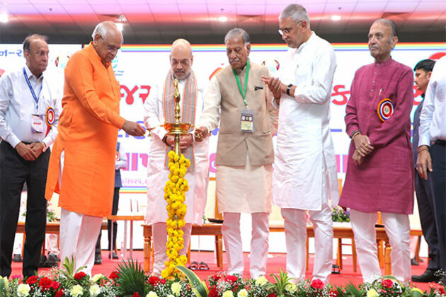 Amit Shah inaugurates Gujarat Sahakari Maha Sammelan 2025 in Ahmedabad