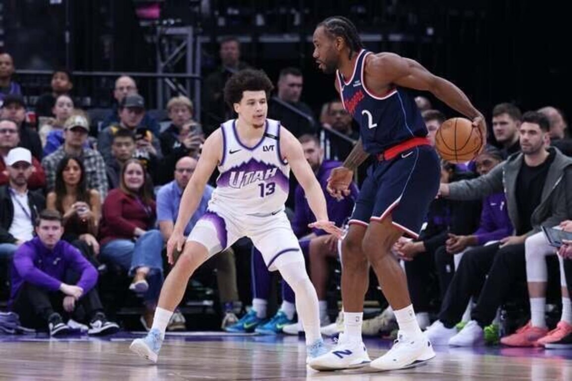 Kawhi Leonard, James Harden carry surging Clippers past Jazz