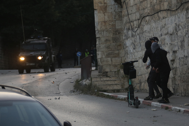 MIDEAST-NABLUS-CLASHES