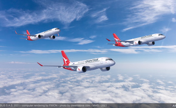 Qantas will use 60 per cent SAF by 2050, it has said. Credit: Qantas