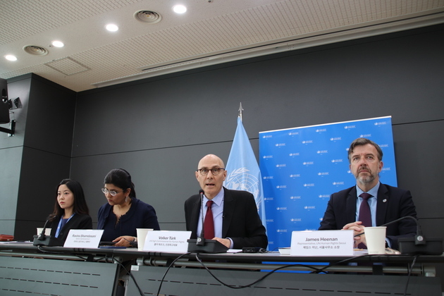 U.N. human rights chief makes first trip to South Korea in 11 years
