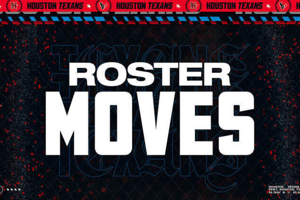 Houston Texans Transactions (11-05-2025)