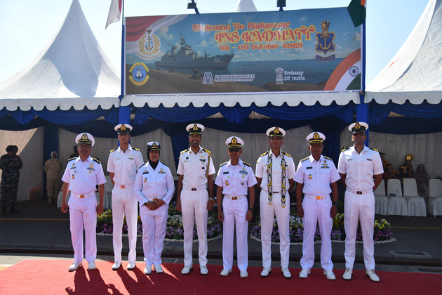 INS Kadmatt's visit fosters naval partnerships between Indian, Indonesian Navies