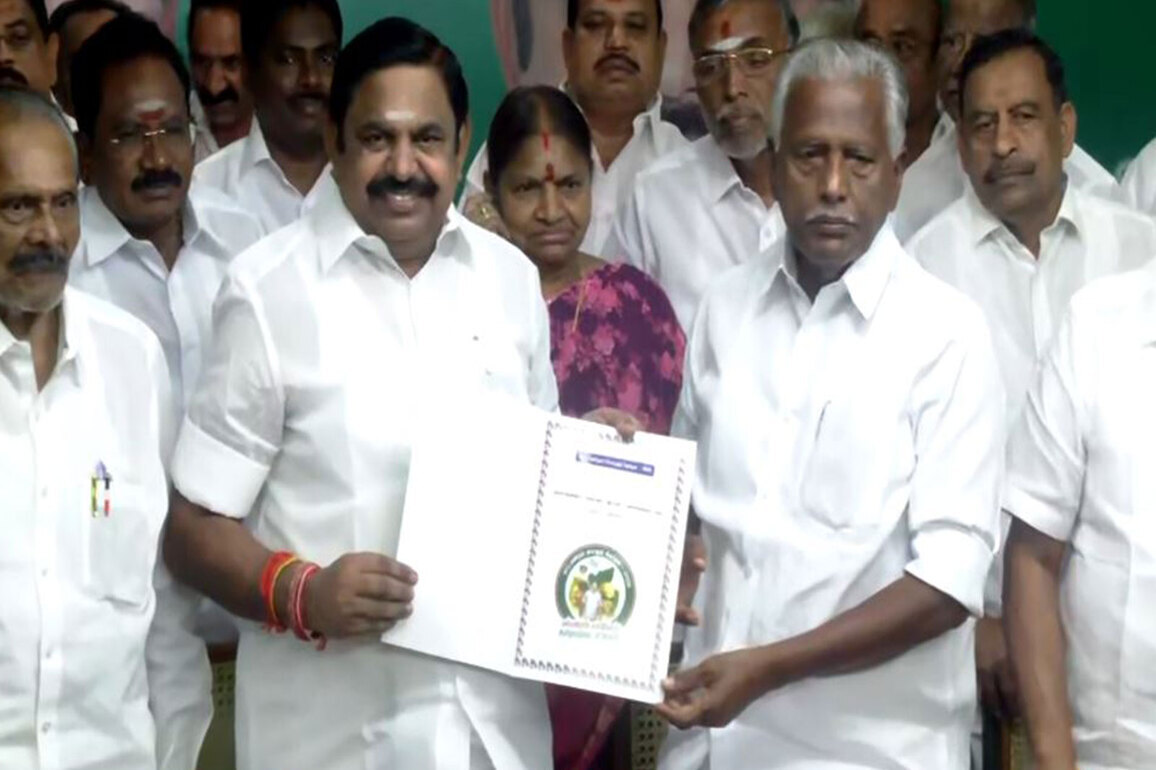 Rs 2000 to female head of family, free bus service to men: AIADMK releases manifesto for 2026 Tamil Nadu polls