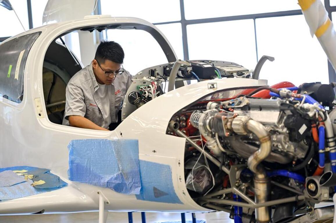 A small town leaps into low-altitude economy hub in east China