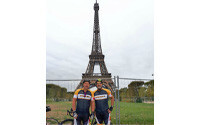 Rudridge duo complete epic bike ride for charity