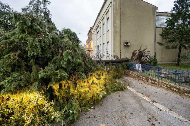 CROATIA-PULA-STORM-AFTERMATH