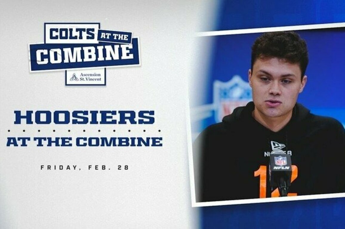 Indiana QB Kurtis Rourke headlines local prospects at NFL Combine