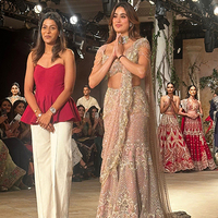 ICW: Janhvi's showstopper look perfectly reimagines Indian ethnic fashion, actress dons a stunning lehenga by Jayanti Reddy