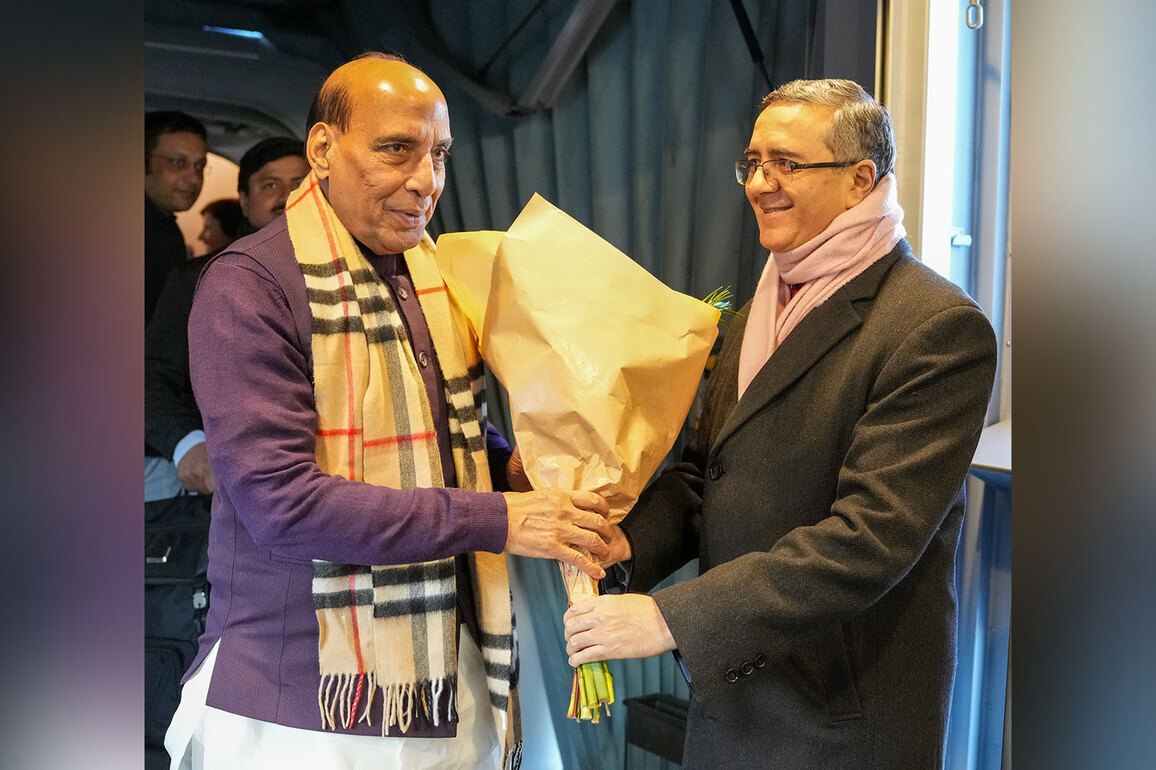 Rajnath Singh arrives in Munich for 3-day visit to boost India-Germany defence ties