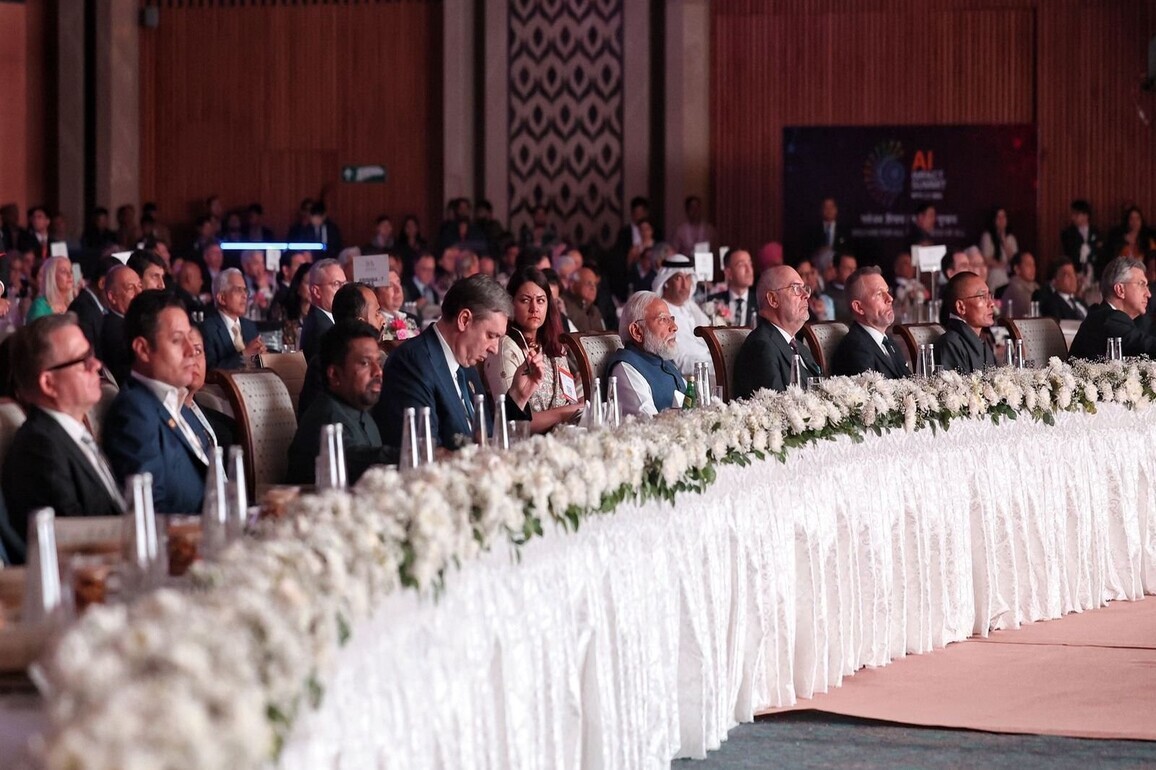 World leaders join PM Modi in celebrating India's cultural heritage at AI Impact Summit dinner
