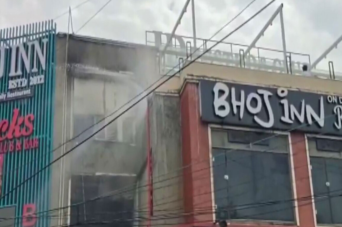 Madhya Pradesh: Fire erupts at Bhopal restaurant; goods worth lakhs gutted