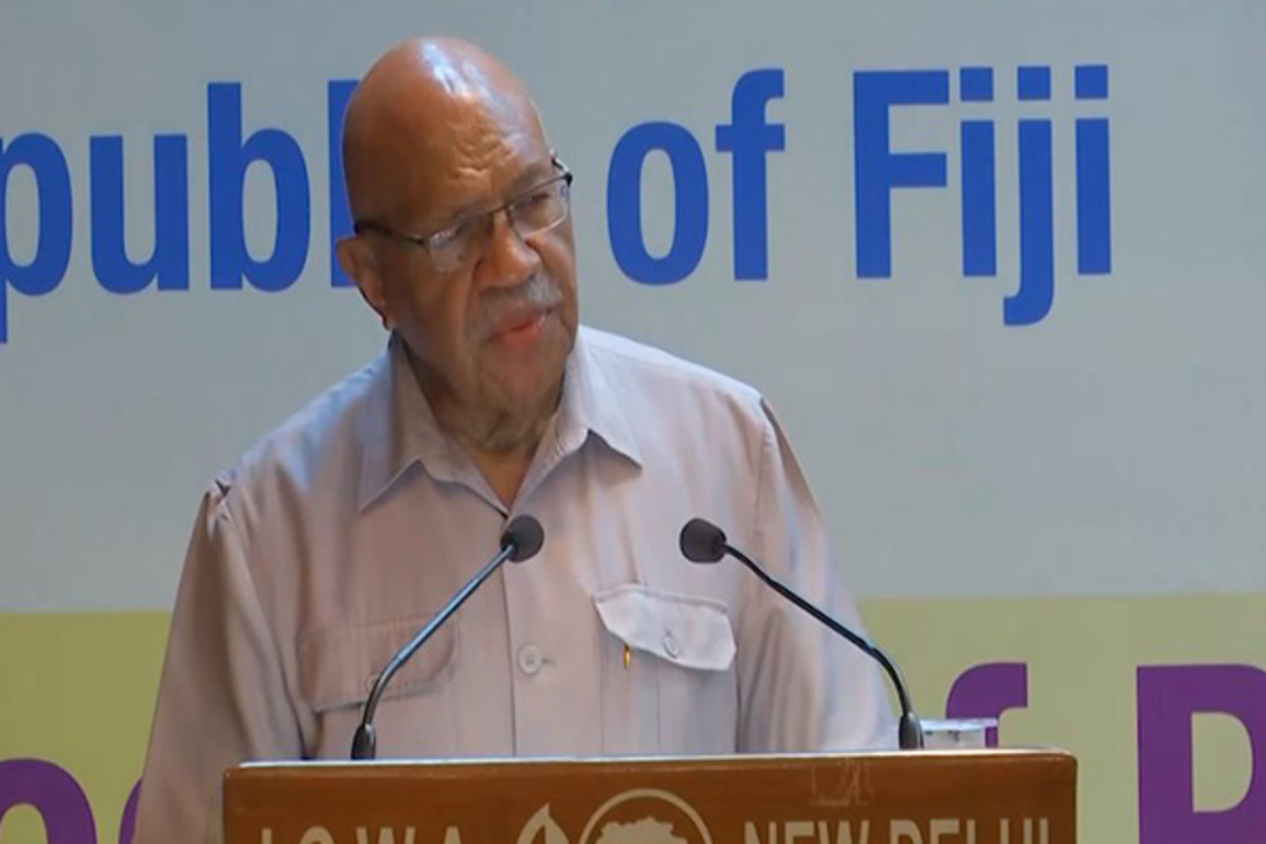 Fiji PM Sitiveni Rabuka delivers 'Ocean of Peace' lecture in New Delhi, calls for Pacific unity, stability and maritime harmony
