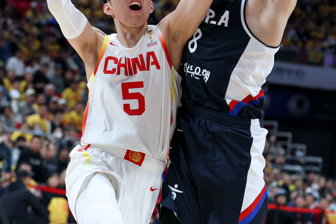 (SP)CHINA-BEIJING-BASKETBALL-FIBA WORLD CUP 2025 ASIAN QUALIFIERS-CHN VS KOR (CN)