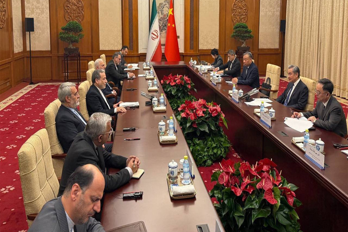 Iranian FM Araghchi meets Chinese counterpart Wang Yi in Beijing; discusses ties and West Asia crisis