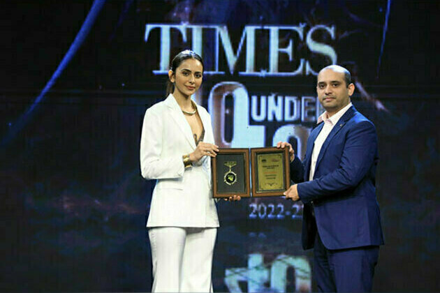 Livlong 365's Founder & CEO, Gaurav Dubey felicitated at Times 40 Under 40