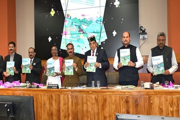 CM Sukhu releases UNDP's 'Himachal Pradesh Human Development Report 2025', focuses on climate-resilient growth, inclusive progress