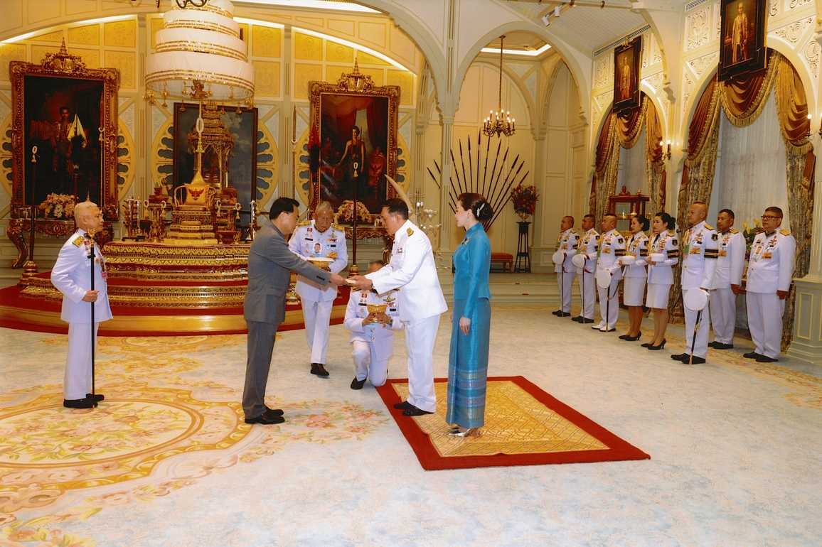 THAILAND-BANGKOK-KING-CHINESE AMBASSADOR-CREDENTIAL-RECEPTION