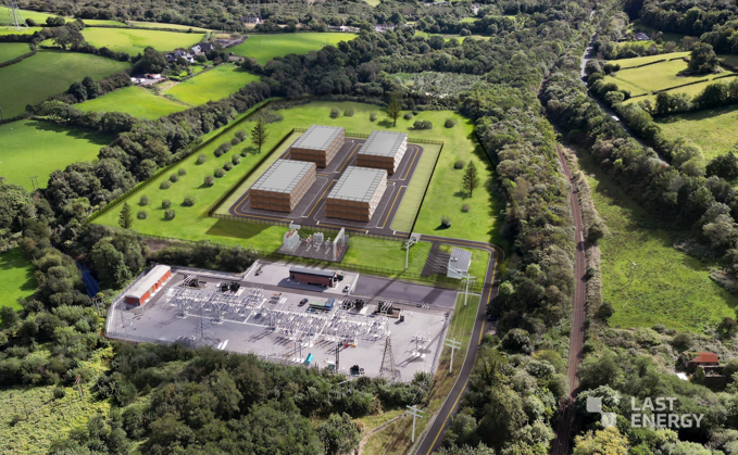 A rendering of Last Energy’s project, Prosiect Egni Glan Llynfi. Credit: Last Energy