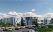 A rendering of the new facility that Komatsu is commissioning in Mesa, Arizona, US, which will roughly triple the square footage of the existing site. Credit: Komatsu
