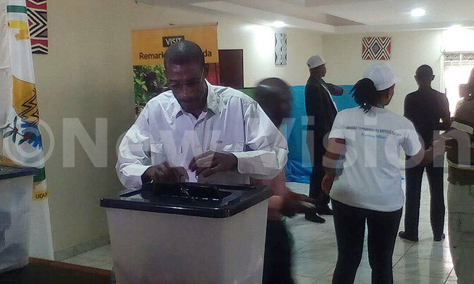 Rwandans in Uganda cast ballots for a new president Rwandans in Uganda cast ballots for a new president