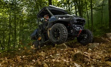 Can Am's new HD 11 Defender side-by-sides are powered by a 71kW (95hp) Rotax engine.