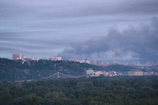 (SpotNews) UKRAINE-KIEV-EXPLOSIONS-AFTERMATH