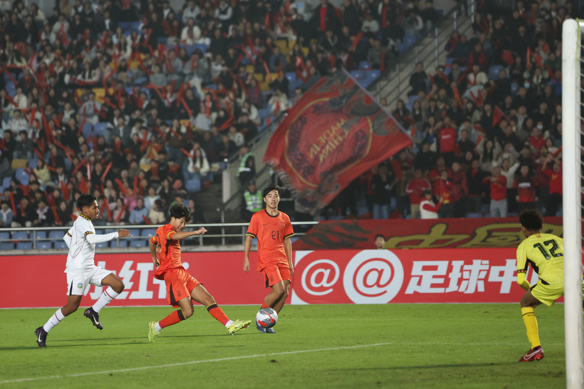 (SP)CHINA-CHONGQING-FOOTBALL-AFC U17 ASIAN CUP 2026 QUALIFIERS (CN)