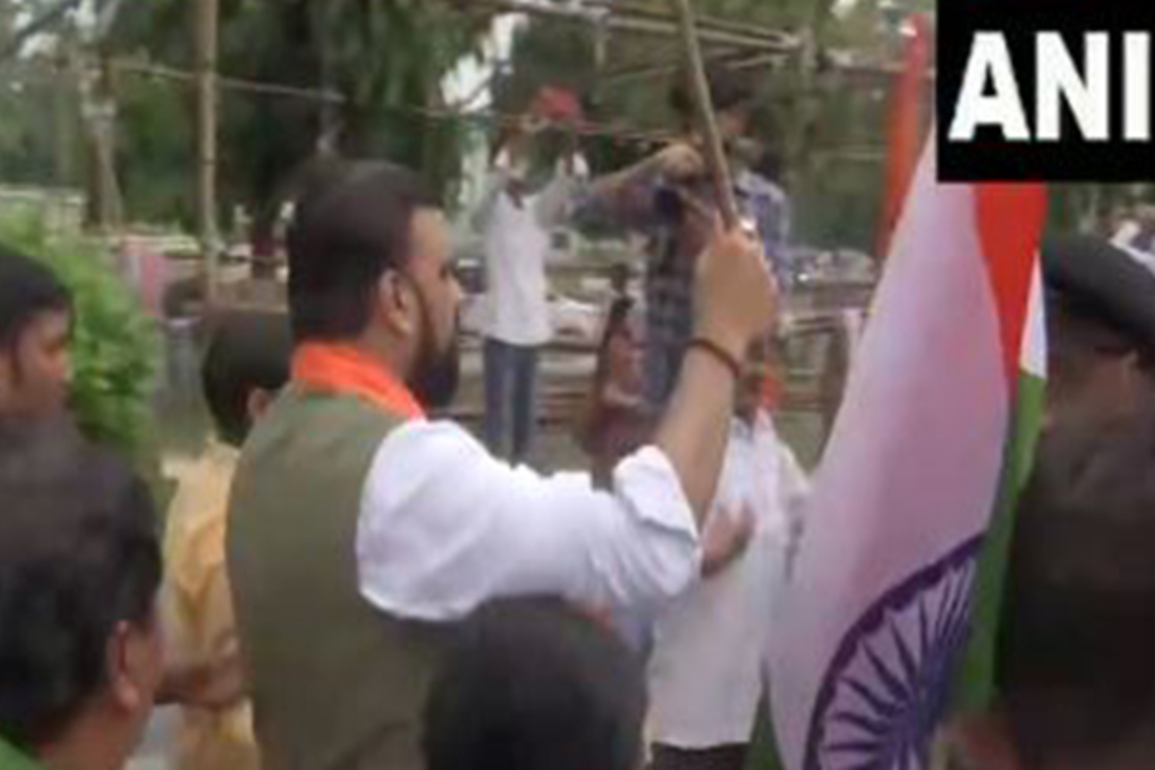 Bihar: Deputy CM Samrat Chaudhary takes part in Tiranga Yatra ahead of Independence Day