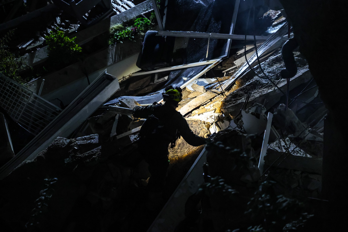ISRAEL-HAIFA-IRAN MISSILE-AFTERMATH