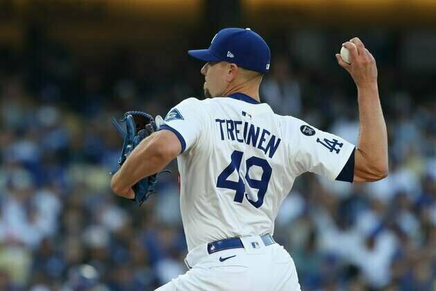 Dodgers activate RHP Blake Treinen from injured list