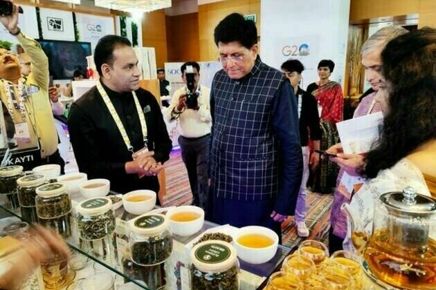 Commerce & Industry Minister of India, Piyush Goyal impressed by Okayti Tea's innovative tea-making processes during G20 Summit visit