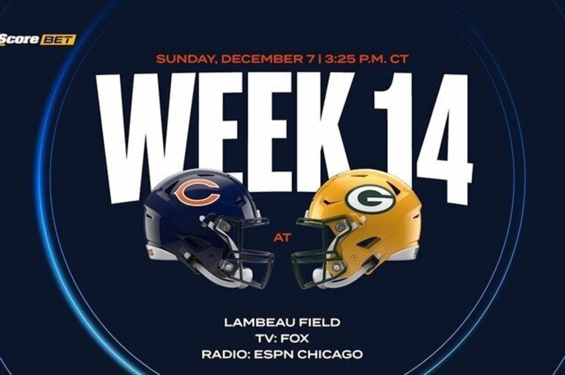 How to watch, listen to, stream Bears-Packers Week 14 game