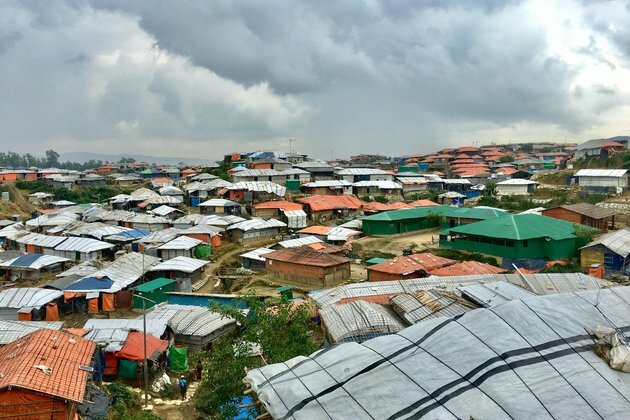 How do you self-isolate in a refugee camp?