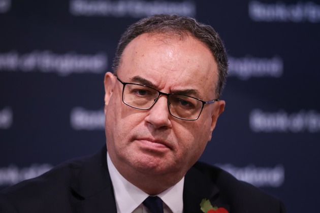 Bank of England chief focused on tariff &#39;growth shock&#39; but downplays UK recession risk